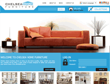 Tablet Screenshot of chelseahomefurniture.com